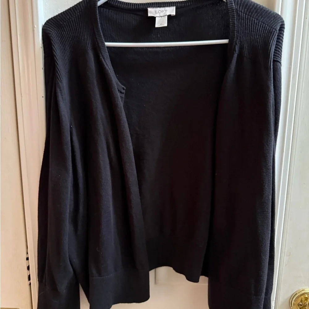 LOFT Open Front Cardigan